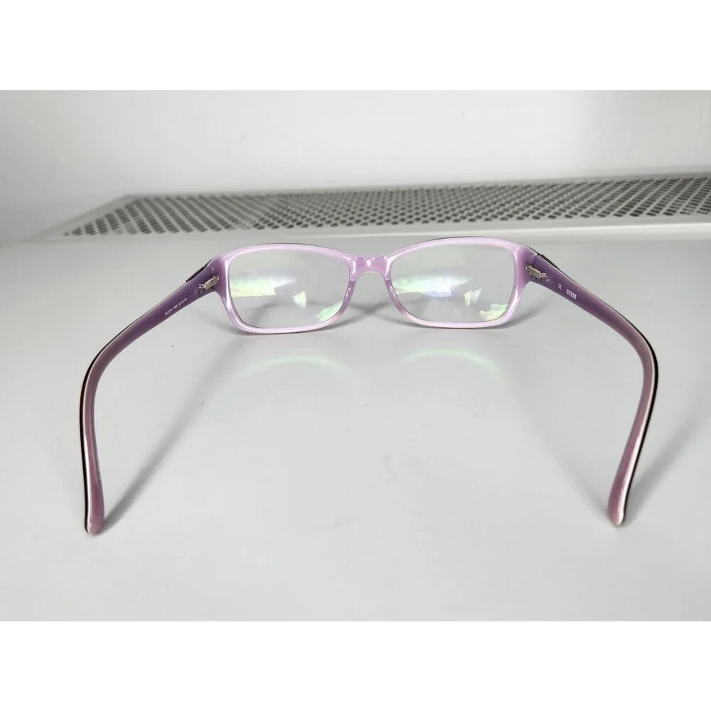 GUESS GU2274 AMB Women's Eyeglasses Frames 52-16-135 Amber / Lilac